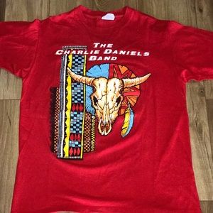 Vintage The Charlie Daniels Band 1992 Tour Shirt Large Hanes Made In USA.